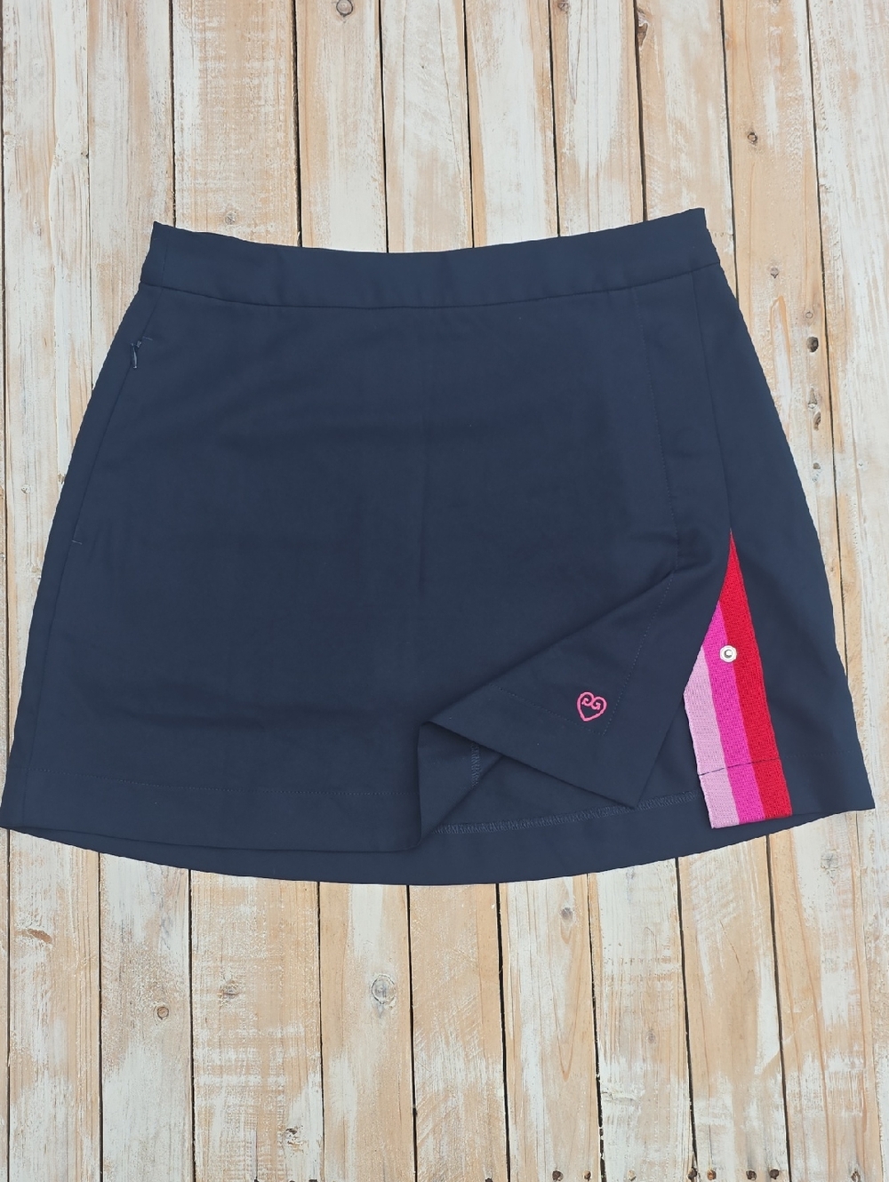G/FORE Women's Grosgrain Skort in Navy Sz 8